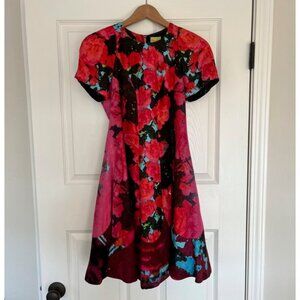 Tracy Reece Silk Linen Dress for the Holidays and Beyond! Size 0